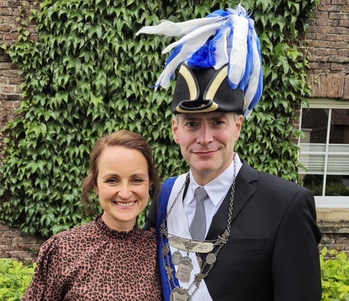 amtierendes Königspaar Andreas & Teresa Vieth