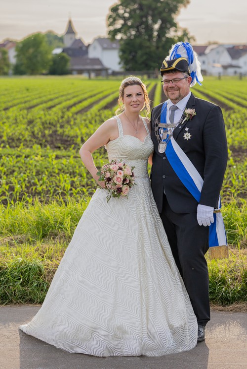 amtierendes Königspaar Burkard & Kathrin Hördemann
